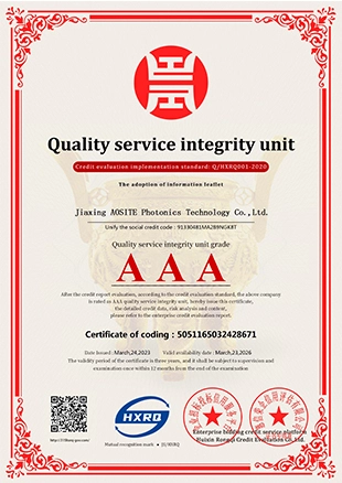 quality service integrit unit ost photonics