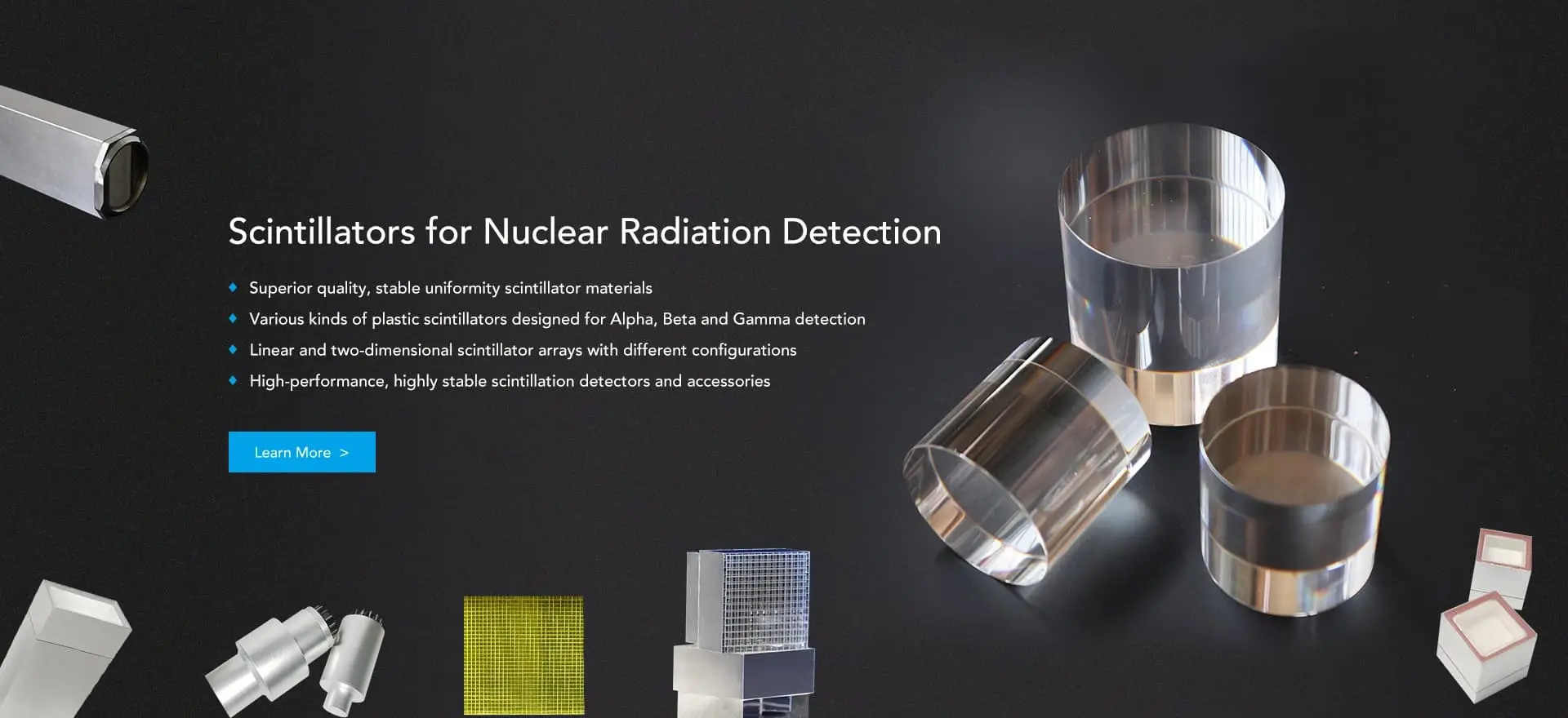 Scintillators For Nuclear Radiation Detection